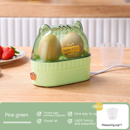 Egg Steamer with Precise Water Measuring for Consistent Soft or Hard Boiled Eggs