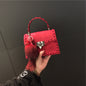 Clear Jelly Shoulder Bag for Women Water Resistant Day to Night Wear