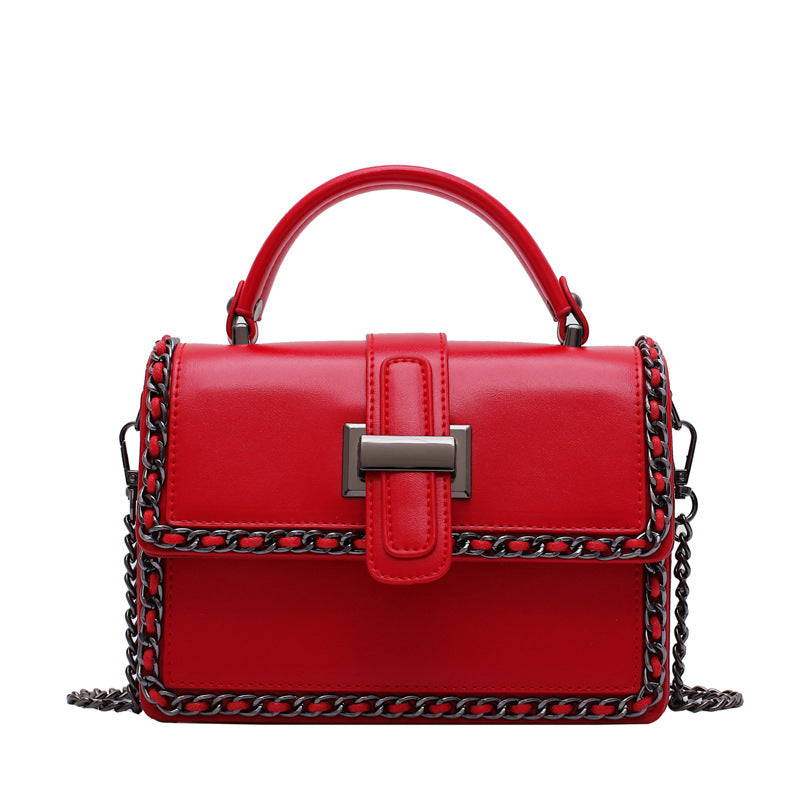 Opulent One-Shoulder Small Square Bag — 2026 Luxury Must-Have