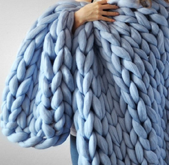 Nordic Sofa Throw Blanket Anti-Pilling Backdrop for Photoshoots