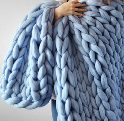 Nordic Sofa Throw Blanket Anti-Pilling Backdrop for Photoshoots