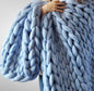 Nordic Sofa Throw Blanket Anti-Pilling Backdrop for Photoshoots