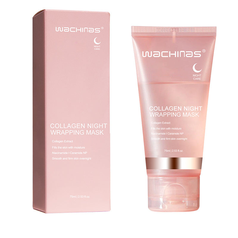 Hydrating Sleep Peel Mask with Collagen Actives for Radiant Skin