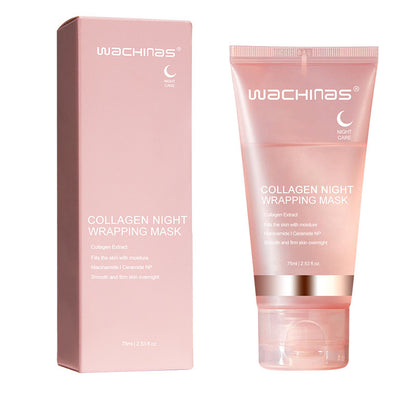 Hydrating Sleep Peel Mask with Collagen Actives for Radiant Skin