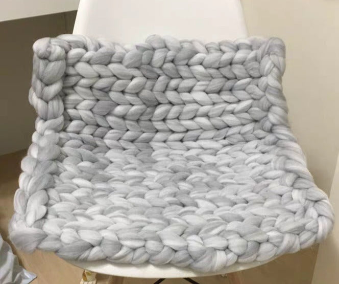 Nordic Sofa Throw Blanket Anti-Pilling Backdrop for Photoshoots