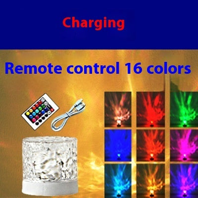 Bluetooth Night Light with Crystal Glass Starry Sky Glow