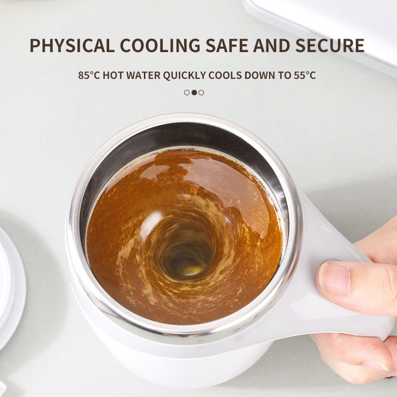 Rechargeable Magnetic Cup with Auto Stirring for Fresh Coffee Everyday