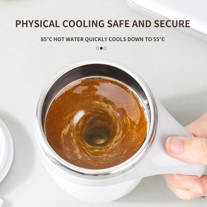 Rechargeable Magnetic Cup with Auto Stirring for Fresh Coffee Everyday