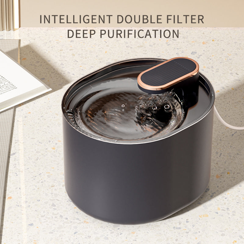 Automatic Pet Water Fountain with USB Quiet Pump for Cats and Dogs