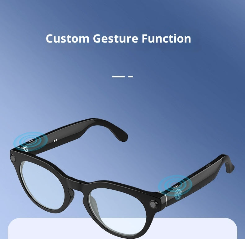 AI Glasses with 8MP Video and Real Time Translation and AI Object Recognition for Hands Free Calling