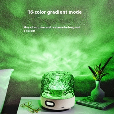Bluetooth Night Light with Crystal Glass Starry Sky Glow