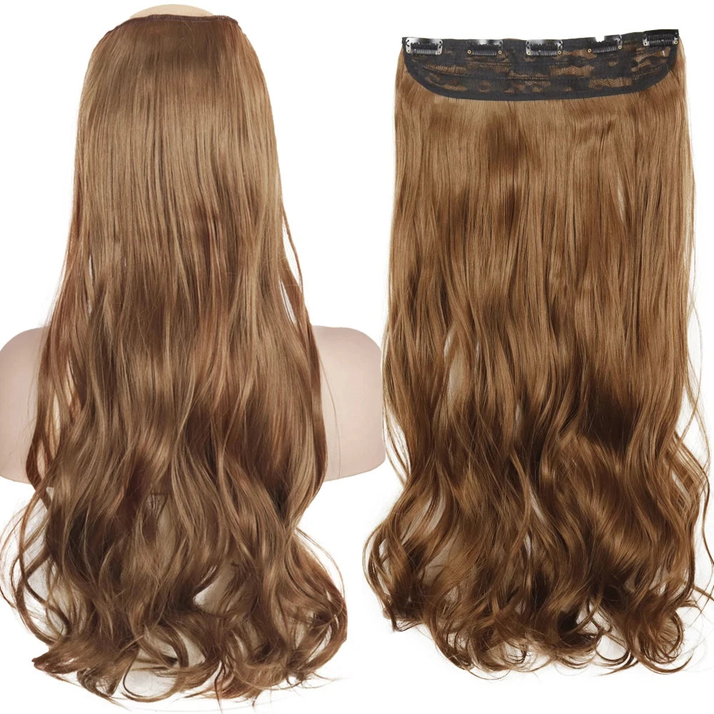 Heat-Resistant Clip-In Hair Extensions 22 To 32 Inches