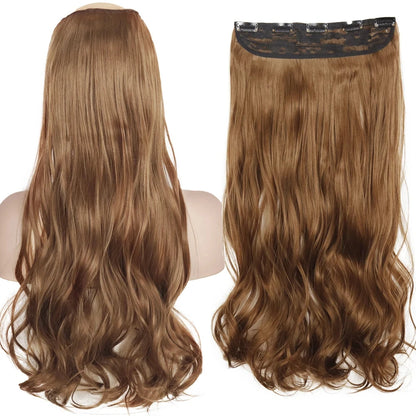 Heat-Resistant Clip-In Hair Extensions 22 To 32 Inches