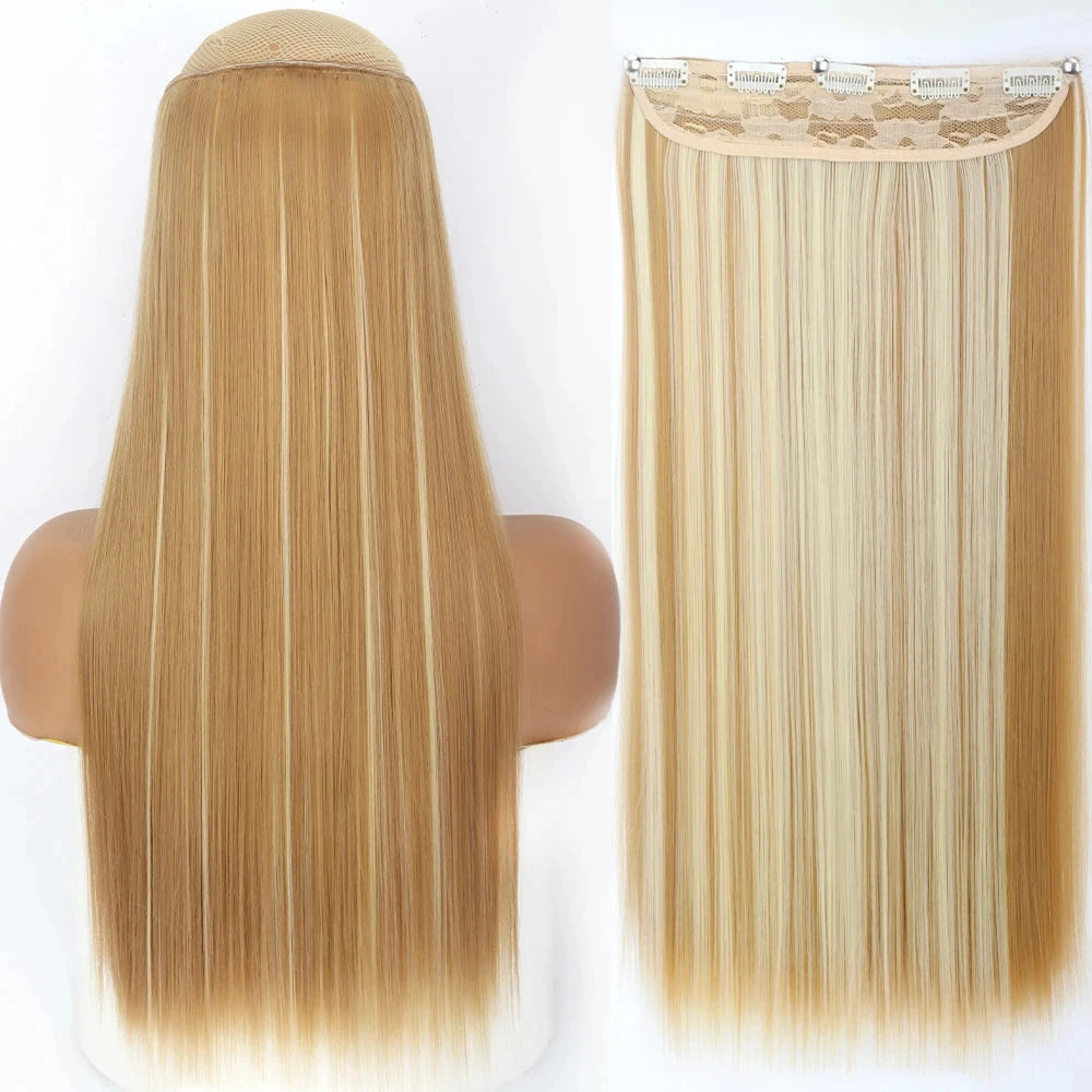 Heat-Resistant Clip-In Hair Extensions 22 To 32 Inches