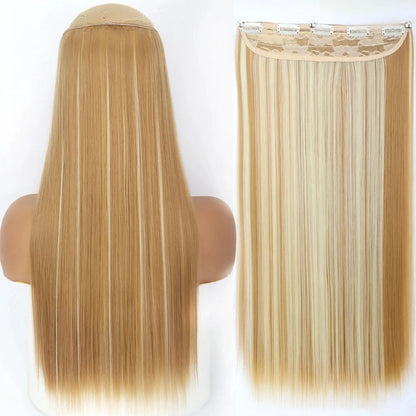 Heat-Resistant Clip-In Hair Extensions 22 To 32 Inches