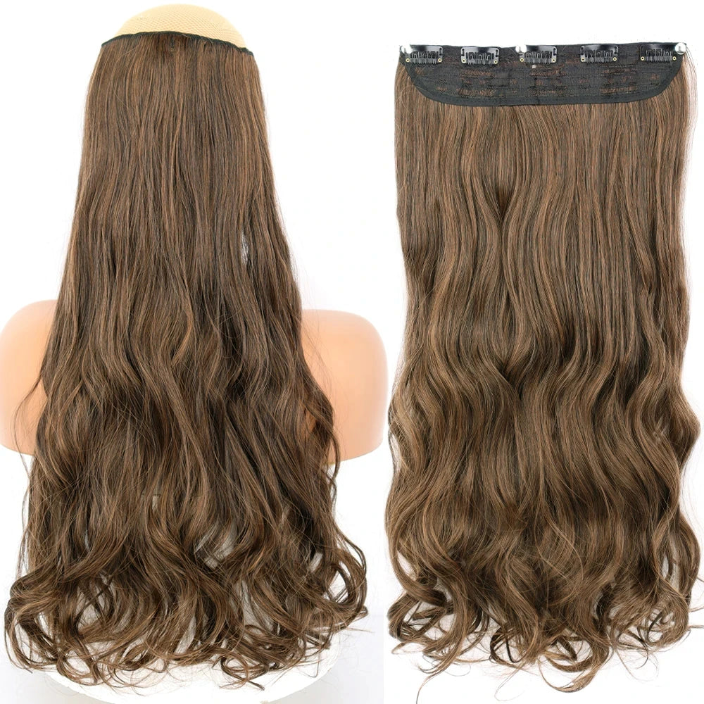 Heat-Resistant Clip-In Hair Extensions 22 To 32 Inches