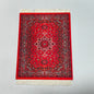 Persian carpet Woven flower small coaster wholesale merchants cheap mouse pad desk mat retro style rubber non-slip computer mats