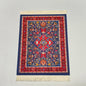 Persian carpet Woven flower small coaster wholesale merchants cheap mouse pad desk mat retro style rubber non-slip computer mats