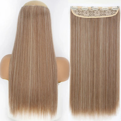 Heat-Resistant Clip-In Hair Extensions 22 To 32 Inches