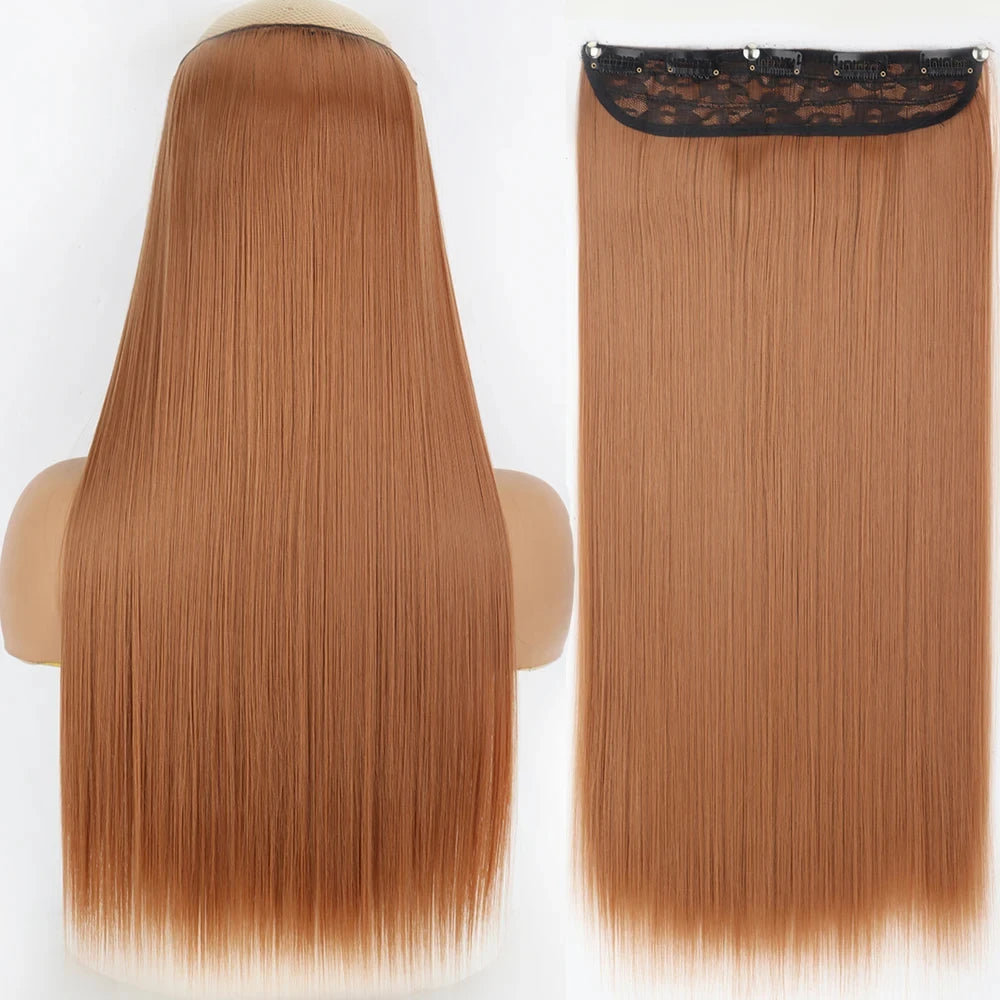 Heat-Resistant Clip-In Hair Extensions 22 To 32 Inches