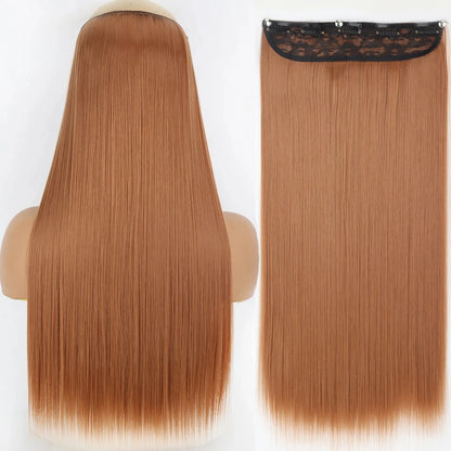 Heat-Resistant Clip-In Hair Extensions 22 To 32 Inches