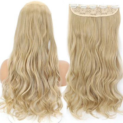 Heat-Resistant Clip-In Hair Extensions 22 To 32 Inches
