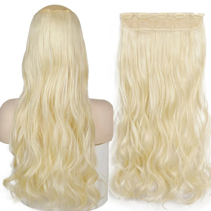 Heat-Resistant Clip-In Hair Extensions 22 To 32 Inches