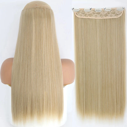 Heat-Resistant Clip-In Hair Extensions 22 To 32 Inches