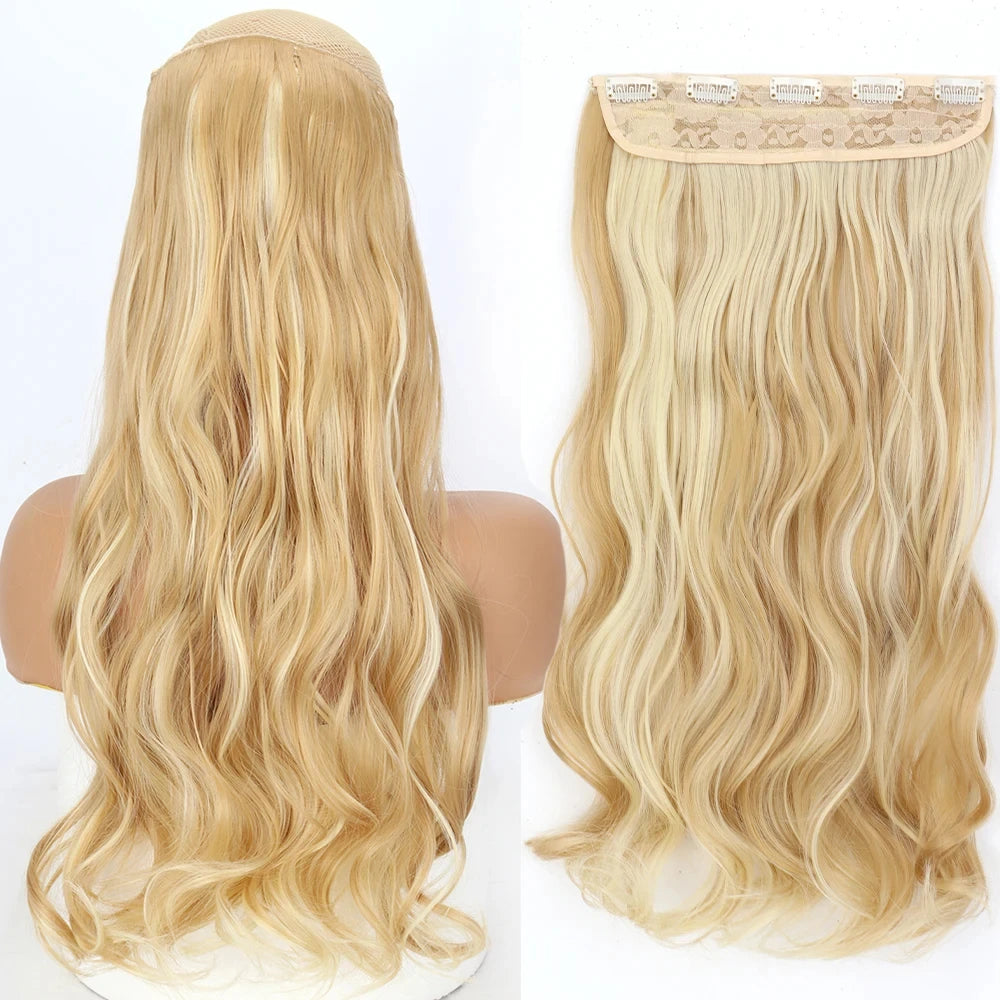 Heat-Resistant Clip-In Hair Extensions 22 To 32 Inches