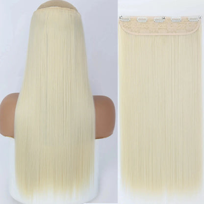 Heat-Resistant Clip-In Hair Extensions 22 To 32 Inches