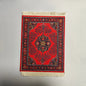 Persian carpet Woven flower small coaster wholesale merchants cheap mouse pad desk mat retro style rubber non-slip computer mats