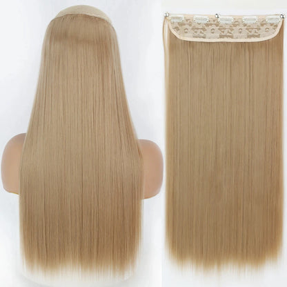 Heat-Resistant Clip-In Hair Extensions 22 To 32 Inches
