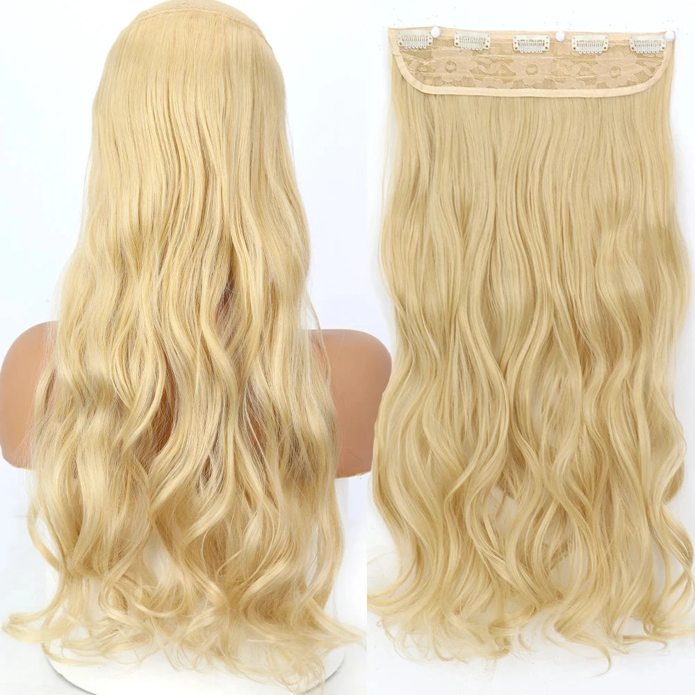 Heat-Resistant Clip-In Hair Extensions 22 To 32 Inches