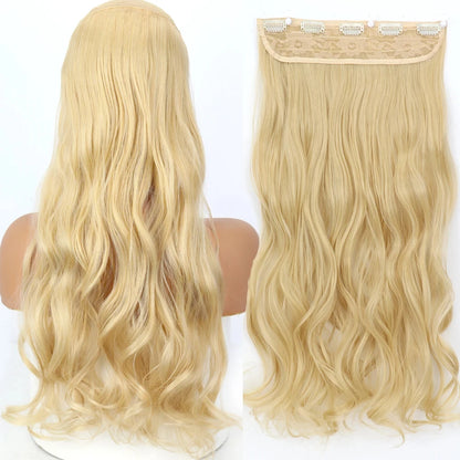 Heat-Resistant Clip-In Hair Extensions 22 To 32 Inches