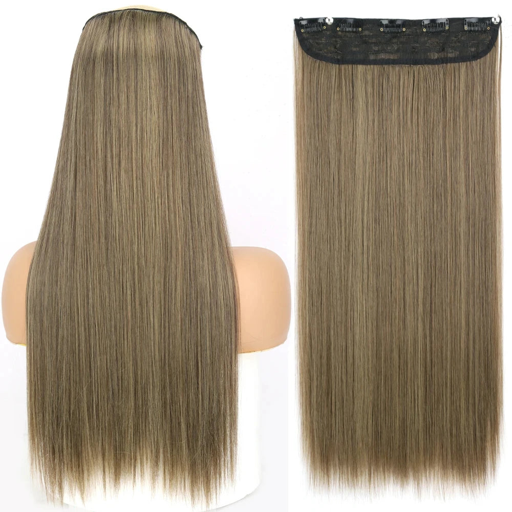 Heat-Resistant Clip-In Hair Extensions 22 To 32 Inches