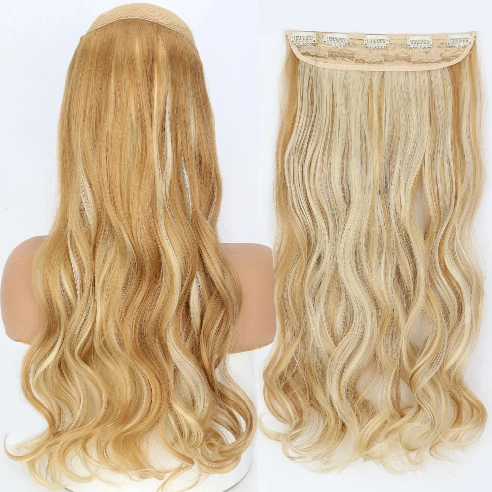 Heat-Resistant Clip-In Hair Extensions 22 To 32 Inches
