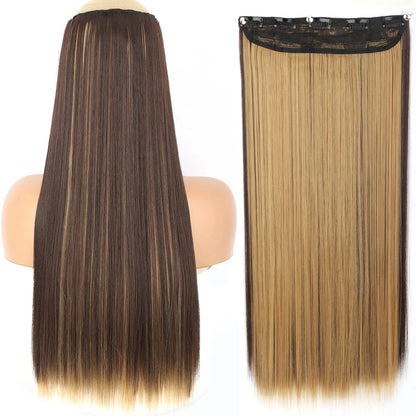 Heat-Resistant Clip-In Hair Extensions 22 To 32 Inches