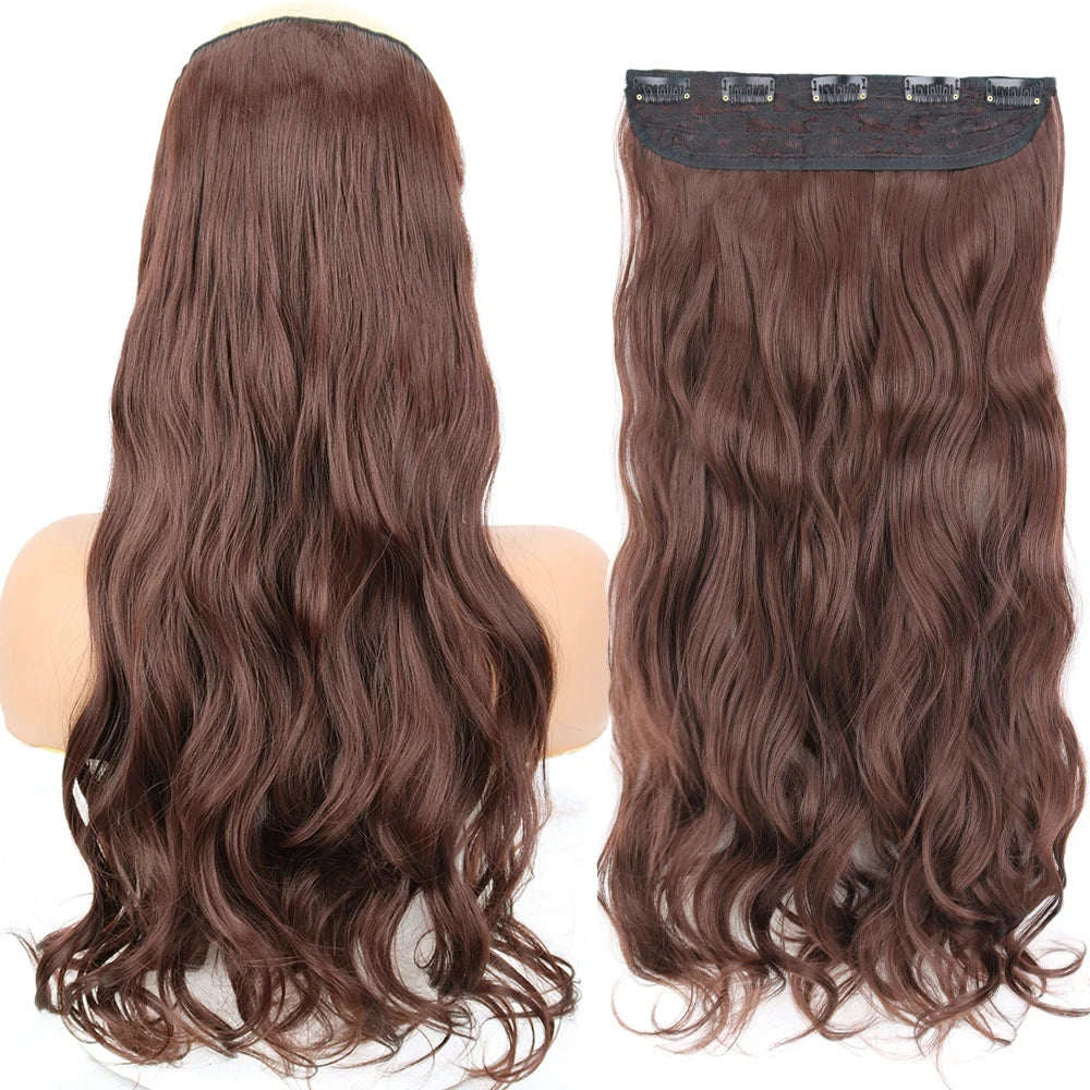 Heat-Resistant Clip-In Hair Extensions 22 To 32 Inches