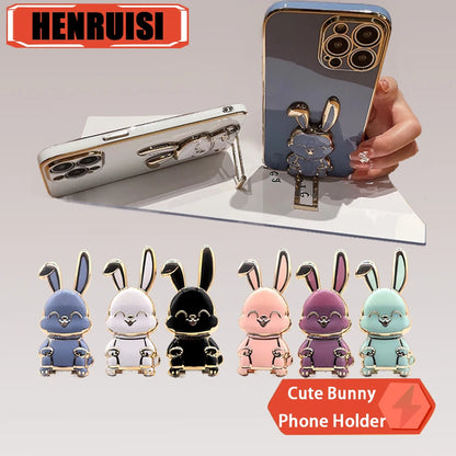 Universal Finger Ring Holder Phone Stand Mini Pull Rod Back Sticker