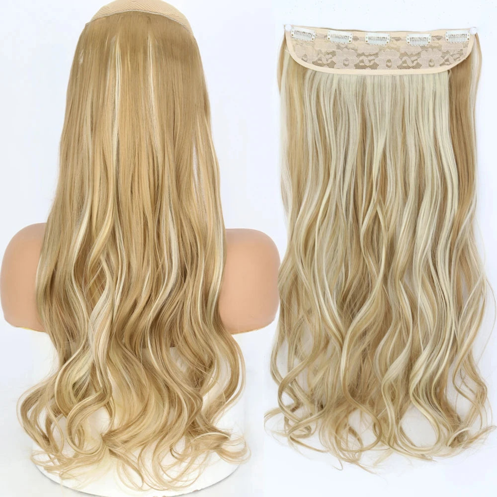 Heat-Resistant Clip-In Hair Extensions 22 To 32 Inches