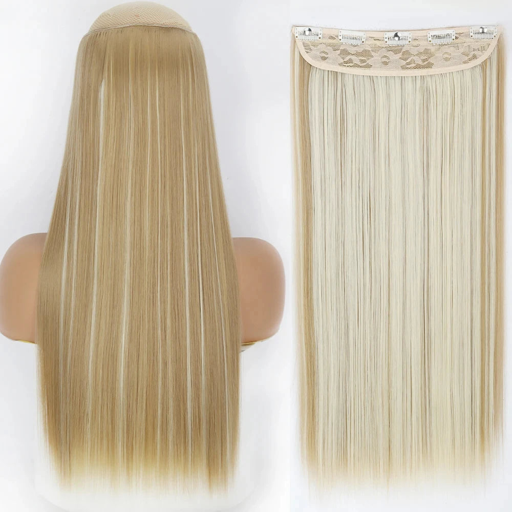 Heat-Resistant Clip-In Hair Extensions 22 To 32 Inches