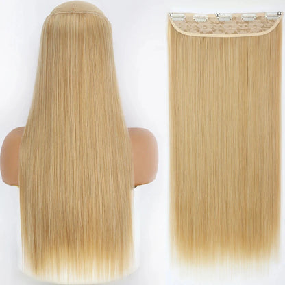 Heat-Resistant Clip-In Hair Extensions 22 To 32 Inches