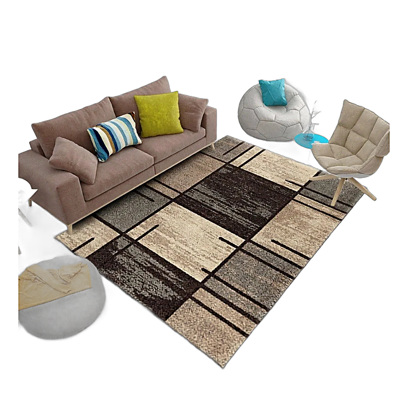 Machine-Washable Non-Slip Area Rug