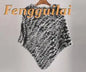 Knitted Fur Poncho Vest Fashion Wrap Coat Shawl Coat