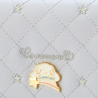 Kawaii Clutch Purse with Coin Pouch and Card Slots Detachable Strap