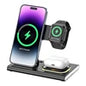 LED Lamp 3-in-1 Foldable Wireless Charger with 15W Fast Charging