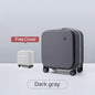 Mixi New Patent Design Carry On Suitcase Women 18 Inch Rolling Luggage Men Polycarbonate Aluminum Frame Elegant Noble