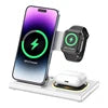 LED Lamp 3-in-1 Foldable Wireless Charger with 15W Fast Charging