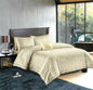 Geometric Pattern Duvet Cover Set for King and Queen Beds Gray