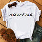 Twelve constellations Zodiac Sign Short Sleeve Shirt | Merch Gone Viral